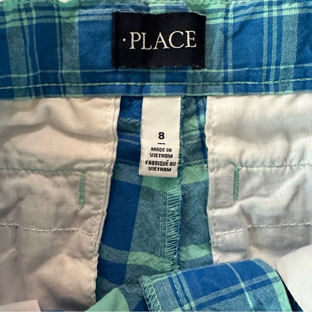 The Children’s Place Blue Plaid Shorts - Picture 5 of 6